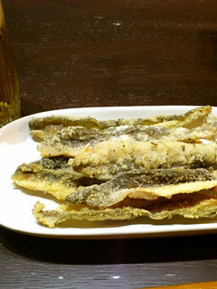 おつまみに!!生ほっけ皮のパリ揚げ-レシピのメイン写真