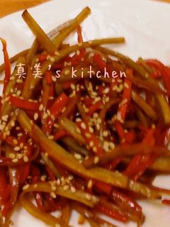 きんぴらごぼう-レシピのメイン写真