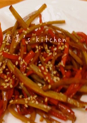 きんぴらごぼう-レシピのメイン写真