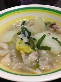 *白菜と豚足のあったか春雨スープ*-レシピのメイン写真