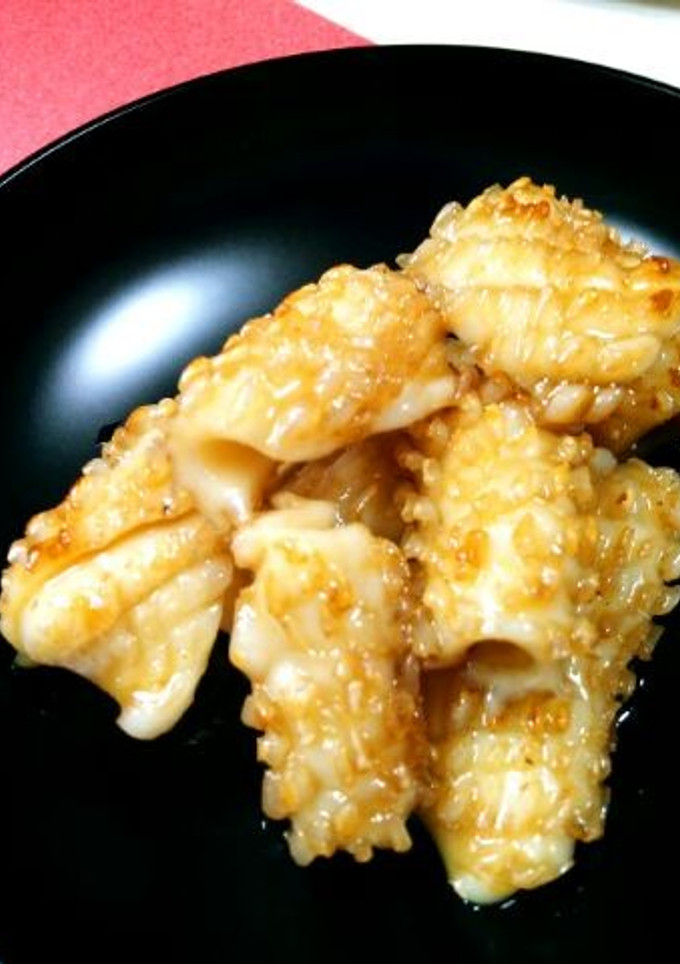 お節　イカの松笠焼き-レシピのメイン写真
