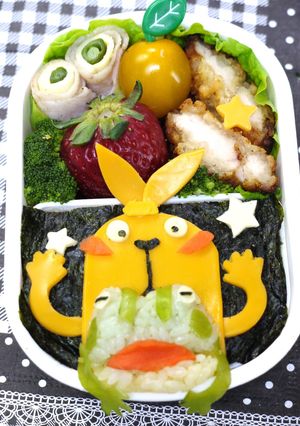 簡単♪キャラ弁☆プーチンとレニングラード-レシピのメイン写真