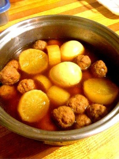 料理男子の鶏団子と大根の煮物-レシピのメイン写真