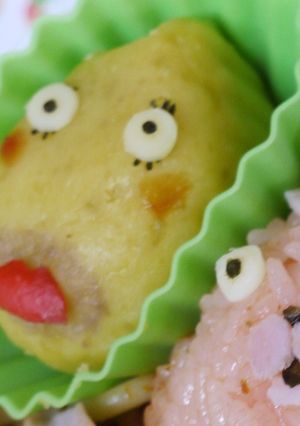 簡単♪キャラ弁☆コマネチ(ウサビッチ)-レシピのメイン写真