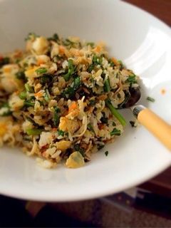 春菊のパラパラ炒飯-レシピのメイン写真