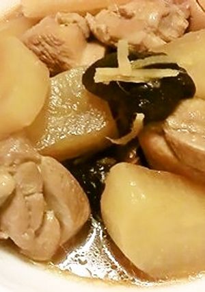 鶏肉と大根のはちみつ味噌煮-レシピのメイン写真