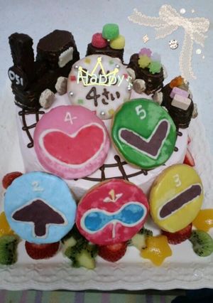 キャラケーキ♪HappyBirthday-レシピのメイン写真
