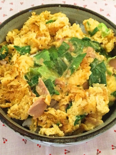 超簡単 ツナマヨ卵丼-レシピのメイン写真
