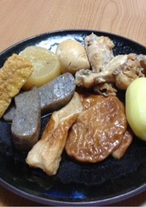 圧力鍋で簡単、おでん!(麺つゆで簡単編)-レシピのメイン写真
