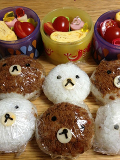 リラックマにぎり@簡単キャラ弁-レシピのメイン写真