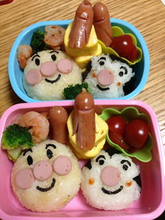 アンパンマン@簡単キャラ弁-レシピのメイン写真
