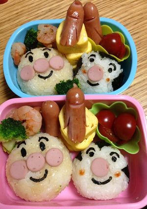 アンパンマン＠簡単キャラ弁-レシピのメイン写真