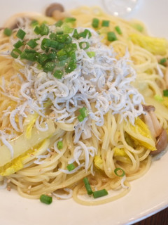 しらすと白菜の和風スープパスタ♪-レシピのメイン写真