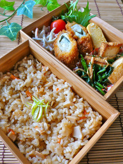 お弁当にも!具だくさん五目炊き込みご飯-レシピのメイン写真