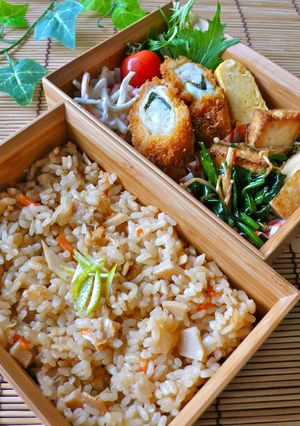 お弁当にも！具だくさん五目炊き込みご飯-レシピのメイン写真