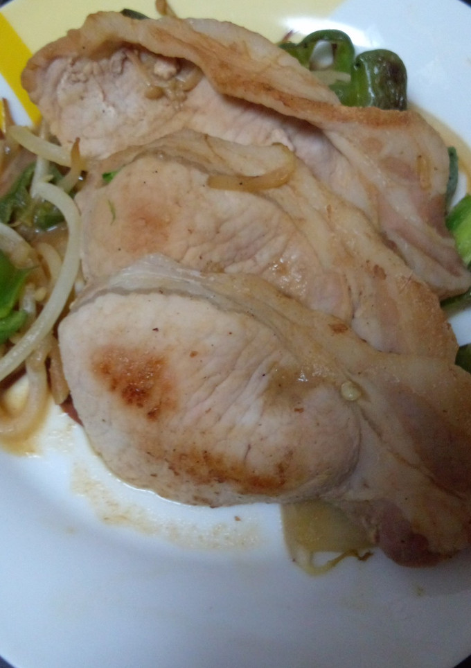 ☆野菜たっぷり♪豚のしょうが焼き☆-レシピのメイン写真