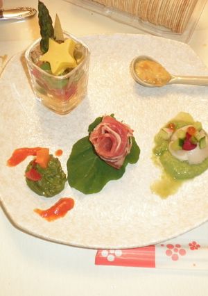 クリスマスにも！野菜ゼリー寄せ-レシピのメイン写真