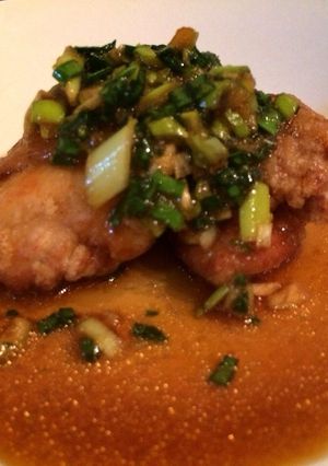 鳥の唐揚げねぎソース♪-レシピのメイン写真