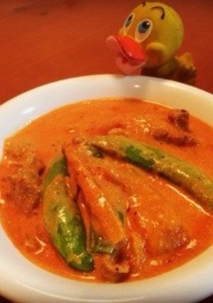 鶏もも肉のトマトクリーム煮込み♪-レシピのメイン写真