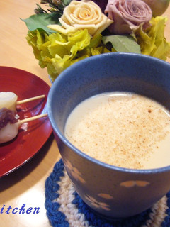 レンジで簡単♬ほうじ茶ラテ♡-レシピのメイン写真