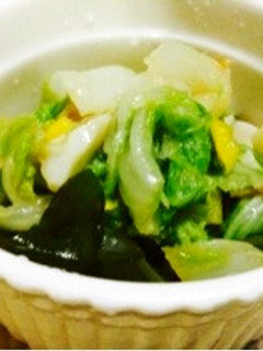 冬に食べたい♡さっぱり白菜の酢の物-レシピのメイン写真