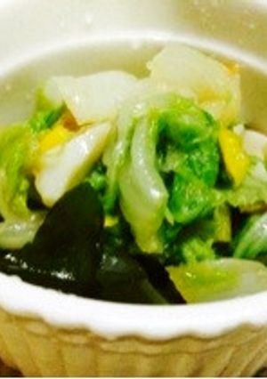 冬に食べたい♡さっぱり白菜の酢の物-レシピのメイン写真