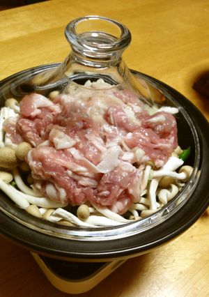 タジン鍋で豚肉の塩糀漬け焼き-レシピのメイン写真