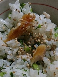 大根菜と鯵のまぜごはん-レシピのメイン写真