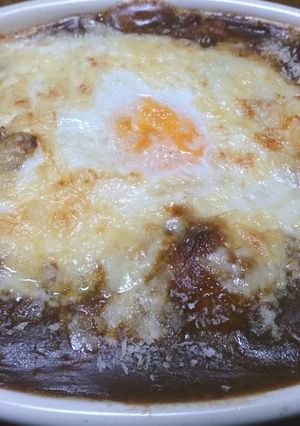 カレーリメイク☆焼きカレー-レシピのメイン写真