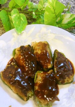 簡単無駄なし★ピーマンの肉詰め-レシピのメイン写真