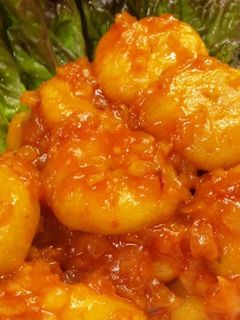 おからでモチモチ旨い☆節約エビチリ風-レシピのメイン写真