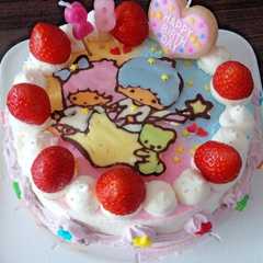 รูปของ ♡♡チョコペンデコケーキ♡♡