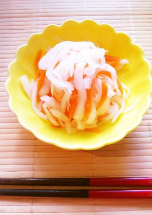 ☺️簡単おせち♪大根と人参の紅白なます☺️-レシピのメイン写真
