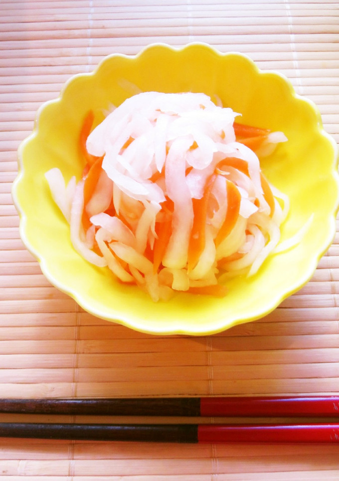 ☺️簡単おせち♪大根と人参の紅白なます☺️-レシピのメイン写真