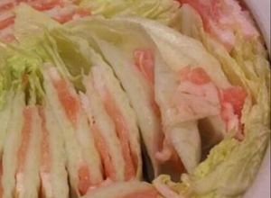簡単!!白菜と豚肉のミルフィーユ鍋-レシピのメイン写真