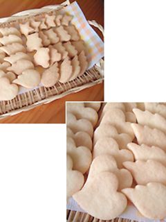 卵なしの型抜きクッキー♪-レシピのメイン写真