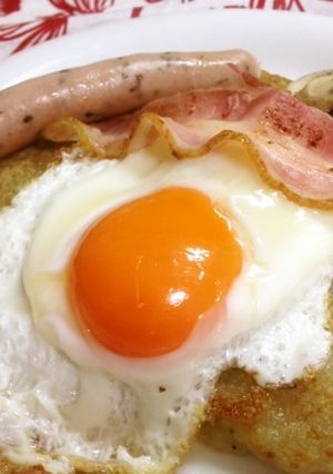 じゃがいものパンケーキ♪ブランチ仕立て-レシピのメイン写真