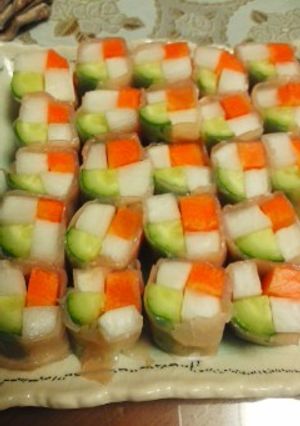 生ハムと野菜のオードブル-レシピのメイン写真