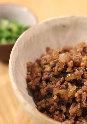 味醂が決め手！やみつき 肉そぼろ-レシピのメイン写真