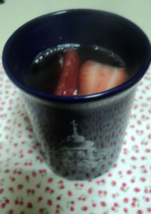 いちごのホットパンチ♪-レシピのメイン写真