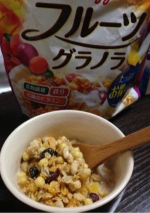ホットグラノーラ-レシピのメイン写真