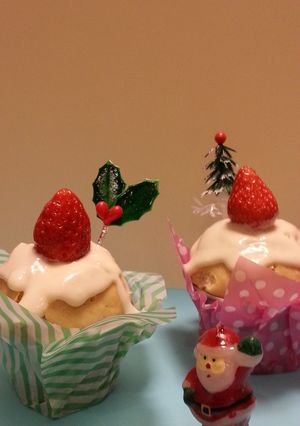 乳・卵アレルギーのクリスマスケーキ-レシピのメイン写真