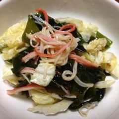 รูปของ シャキシャキ白菜サラダ