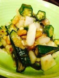 オクラ大根と納豆和え-レシピのメイン写真