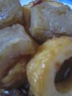 こんにゃくとちくわの土佐煮 (お弁当用)-レシピのメイン写真