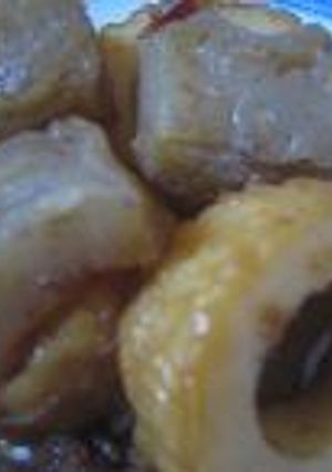 こんにゃくとちくわの土佐煮 （お弁当用）-レシピのメイン写真
