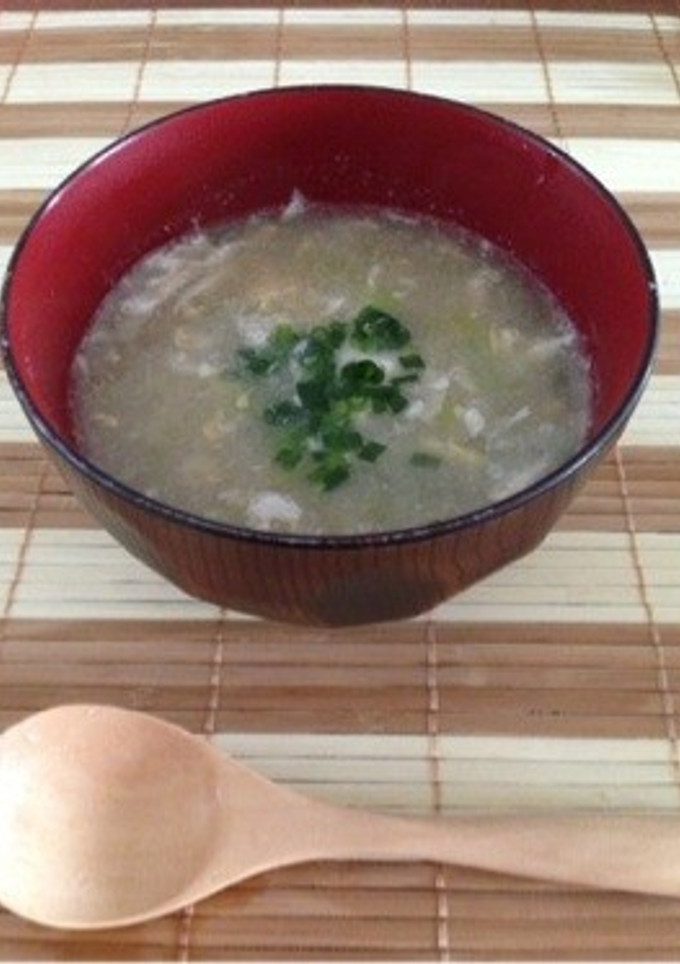 白だしで簡単♪とろとろれんこんスープ-レシピのメイン写真