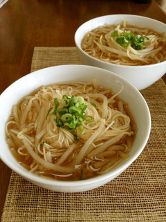 もやしだけで大満足!ラーメンみたいな素麺-レシピのメイン写真