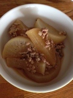 暖まる〜☆とろり大根とひき肉の簡単煮-レシピのメイン写真
