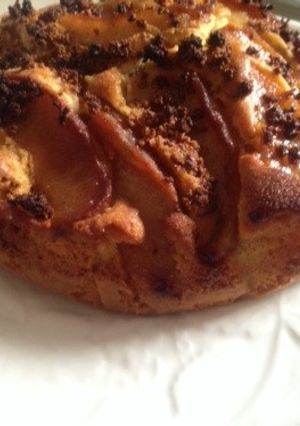 簡単！ヘルシーなキャラメルりんごケーキ-レシピのメイン写真